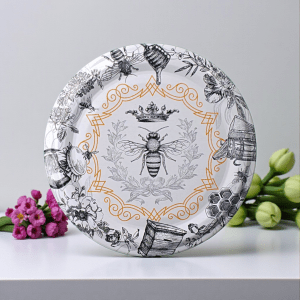 63 mm fehér mézes lapka