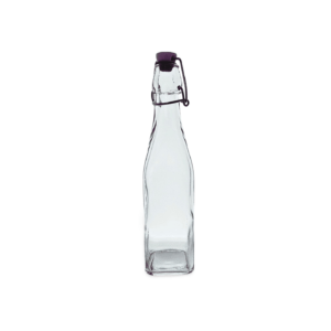 500 ml szögletes palack csattal